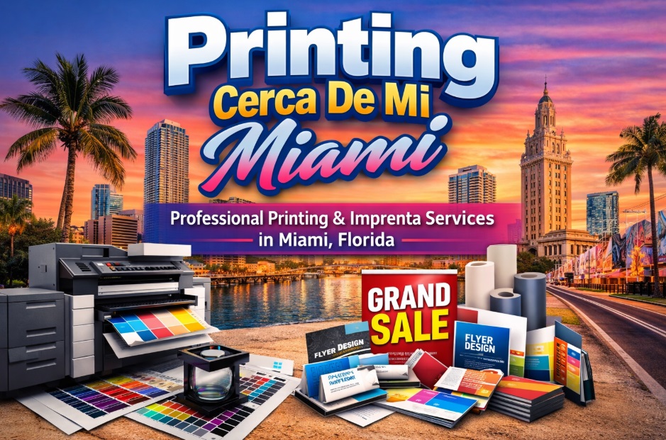 Printing Cerca De Mi Miami | Imprenta Miami FL